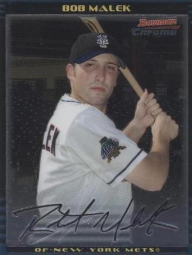 2002 Bowman Chrome Draft Picks & Prospects - Bob Malek #BDP94