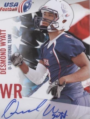2012 Upper Deck USA Football Desmond Wyatt #U19-10