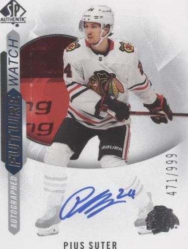 2020-21 SP Authentic - Pius Suter #210