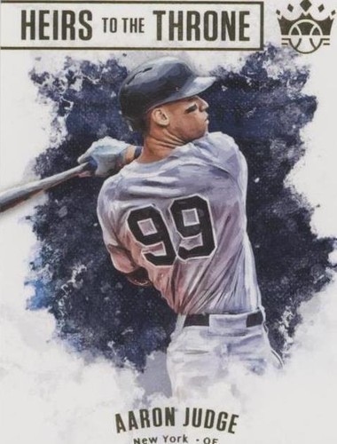 2019 Panini Diamond Kings - Aaron Judge Babe Ruth #HTT-3