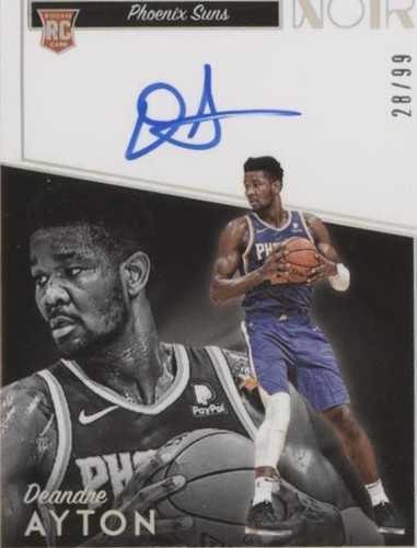 2018-19 Panini Noir - Deandre Ayton #393