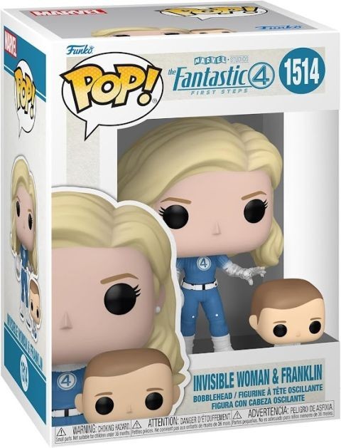 Funko pop ファンタスティック4 インビシブルウーマン　フランクリン Pop! & Buddy Invisible Woman & Franklin (Fantastic Four