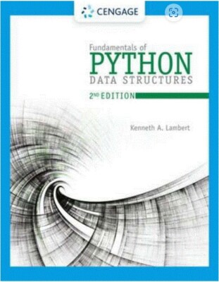 Fundamentals of Python : Data Structures, Paperback by Lambert, Kenneth A., B...
