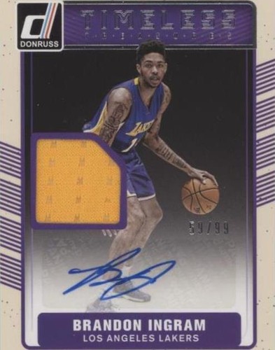 Brandon Ingram 16/17 Panini Donruss Optic Rookie #152 PSA 9