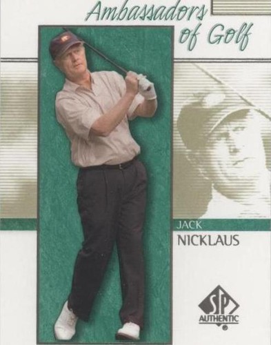 2001 SP Authentic - Jack Nicklaus #131