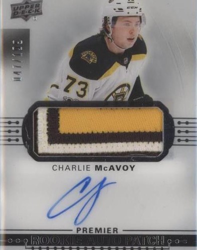 2017-18 Upper Deck Premier - Charlie McAvoy #AR-CM