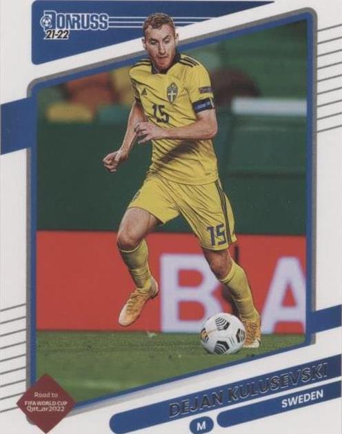 2021-22 Panini Donruss Road to Qatar Dejan Kulusevski #153