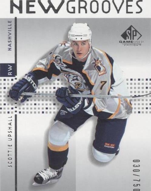 2002-03 SP Game Used - Scottie Upshall #85