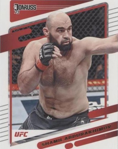 2022 Donruss UFC - Shamil Abdurakhimov #168