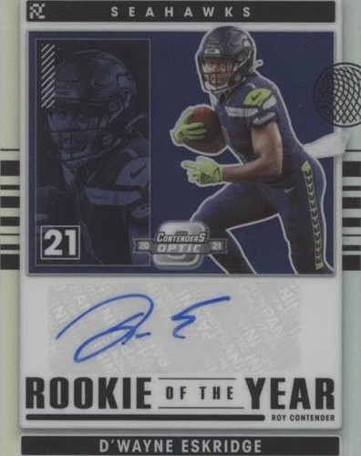 2021 Panini Contenders Optic D'Wayne Eskridge #RYC-DWE