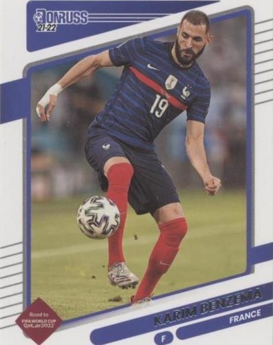 2021-22 Panini Donruss Road to Qatar Karim Benzema #64