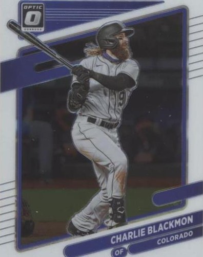 2021 Panini Donruss Optic - Charlie Blackmon #128