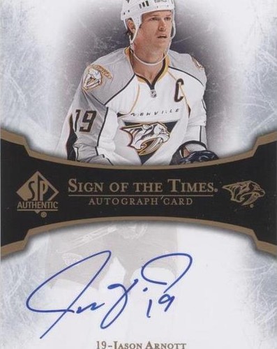 2007-08 SP Authentic - Jason Arnott #ST-JA