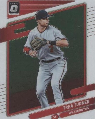 2021 Panini Donruss Optic - Trea Turner #121