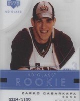 2003-04 UD Glass - Zarko Cabarkapa #80