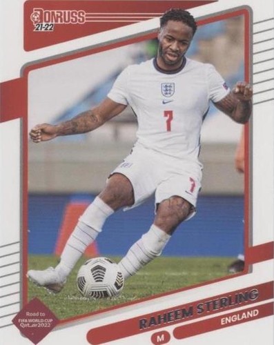 2021-22 Panini Donruss Road to Qatar Raheem Sterling #47