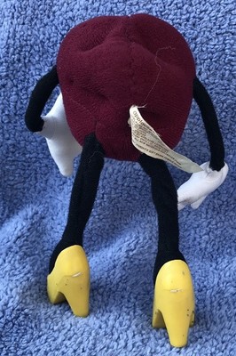 1988 HARDEES 3RD PROMOTION OF THE CALIFORNIA RAISINS- FEMALE SOFT BENDABLE