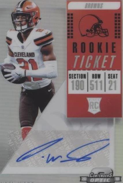 2018 Panini Contenders Optic Denzel Ward #143