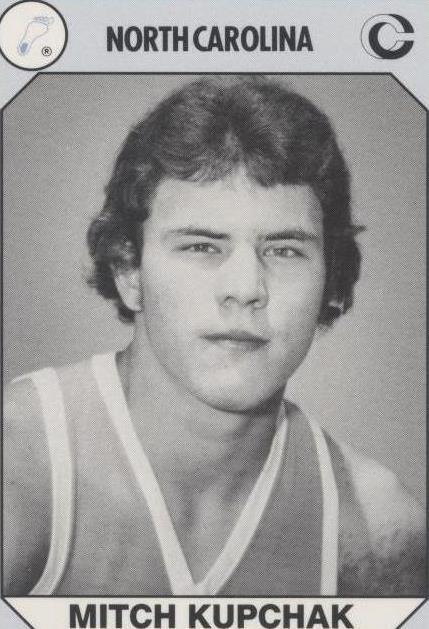 1990 Collegiate Collection North Carolina Tar Heels - Mitch Kupchak #123
