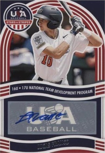 2024 Panini Stars and Stripes - Lucas Franco #NTS-LF