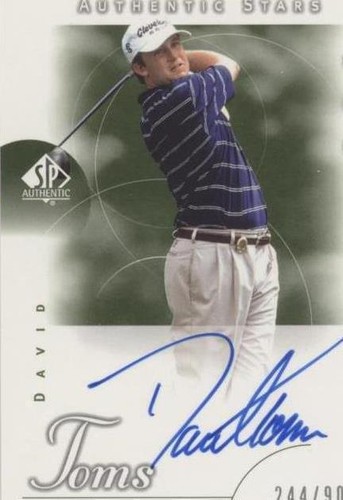 2001 SP Authentic - David Toms #136
