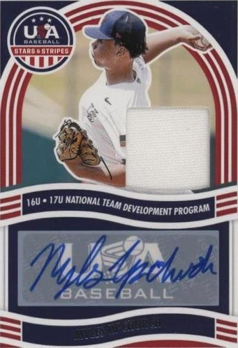2024 Panini Stars and Stripes - Myles Upchurch #NTS-MU