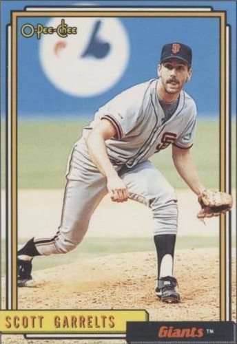1992 O-Pee-Chee - Scott Garrelts #558