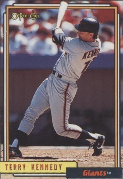 1992 O-Pee-Chee - Terry Kennedy #253