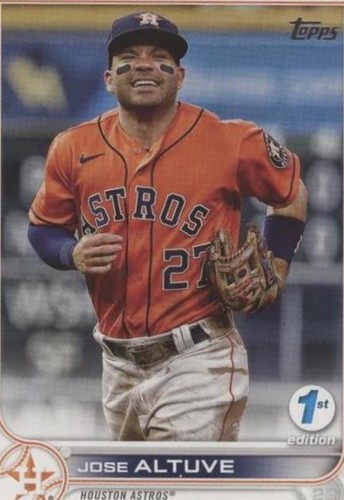 2022 Topps Series 1 1st Edition - Jose Altuve #278