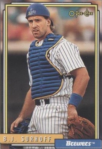 1992 O-Pee-Chee - B.J. Surhoff #718