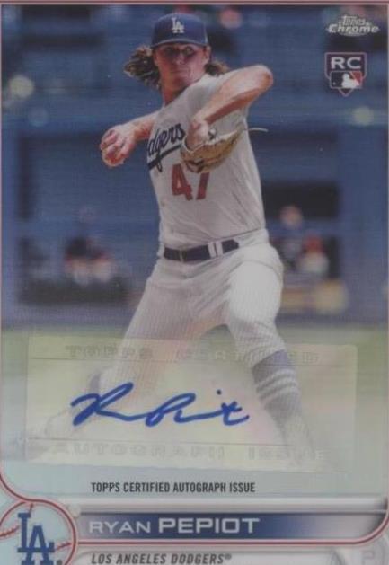 2022 Topps Chrome Update Series - Ryan Pepiot #AC-RPE