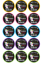 Download Nurse, Unicorn Nurse, Nursing Bottle Cap Images Set of 15 ...