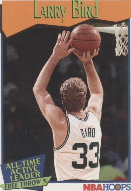Aros de la NBA 1991-92 - Larry Bird #532