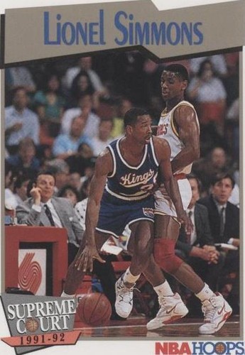 1991-92 NBA Hoops - Lionel Simmons #493