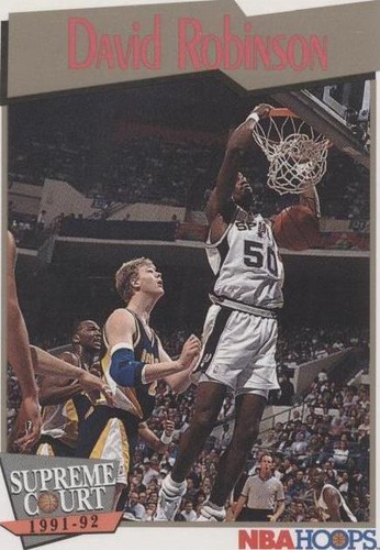 1991-92 NBA Hoops - David Robinson #496
