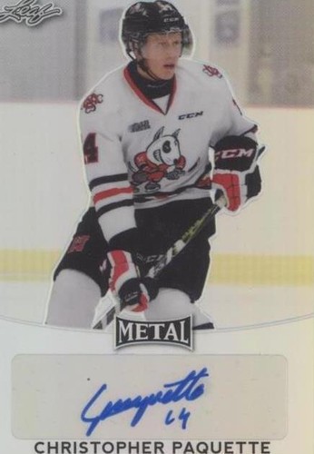 2016-17 Leaf Metal - Christopher Paquette #BA-CP1