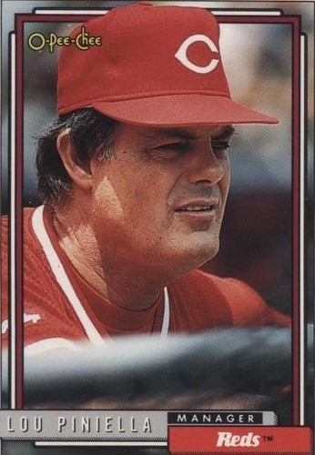 1992 O-Pee-Chee - Lou Piniella #321