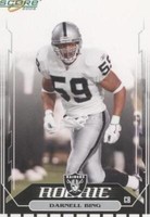 2006 Score Darnell Bing #412