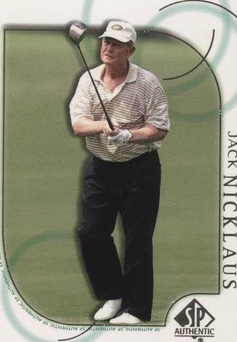 2001 SP Authentic - Jack Nicklaus #41