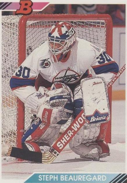 1992-93 Bowman - Stephane Beauregard #405