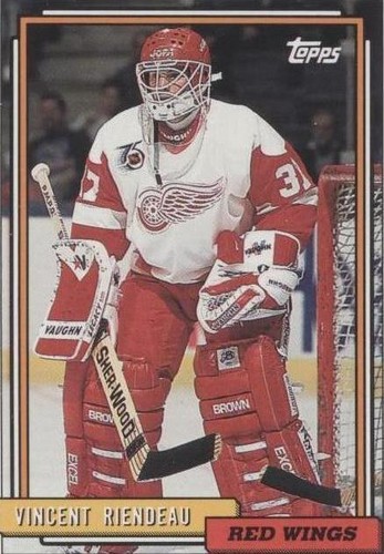 1992-93 Topps - Vincent Riendeau #466