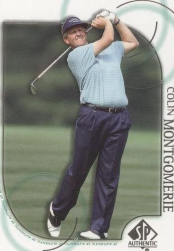 2001 SP Authentic - Colin Montgomerie #9