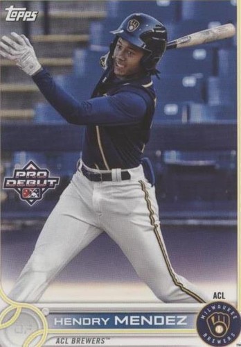 2022 Topps Pro Debut - Hendry Mendez #PD-128