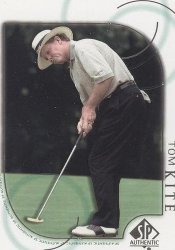 2001 SP Authentic - Tom Kite #14