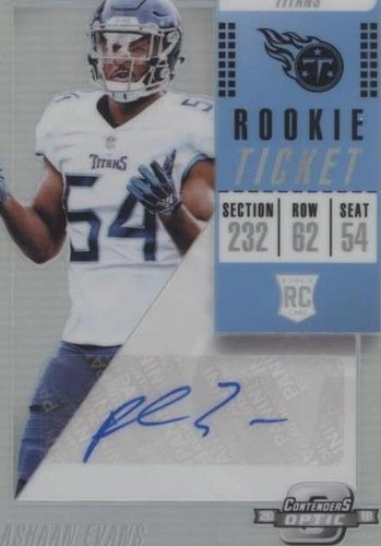 2018 Panini Contenders Optic Rashaan Evans #152