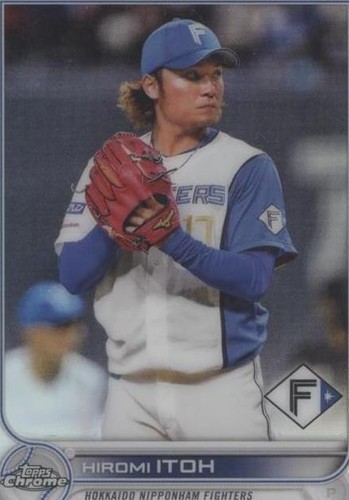2022 Topps Chrome NPB Purple Masaki Mimori /299 #47 Fukuoka