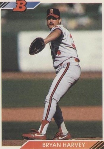 1992 Bowman - Bryan Harvey #172