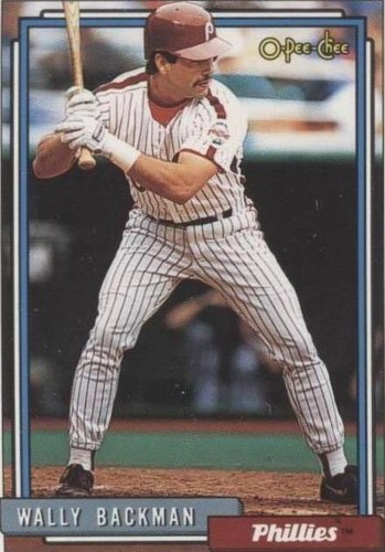 1992 O-Pee-Chee - Wally Backman #434