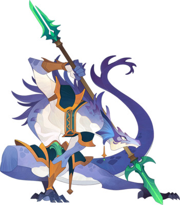 Saurus AFK Arena Sticker Weatherproof 6'' Car Decal