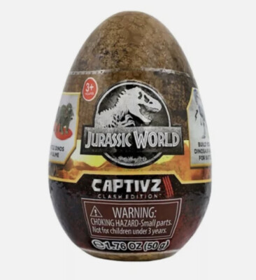 Jurassic World  CAPTIVZ Dino in slime blind egg Clash edition NEW